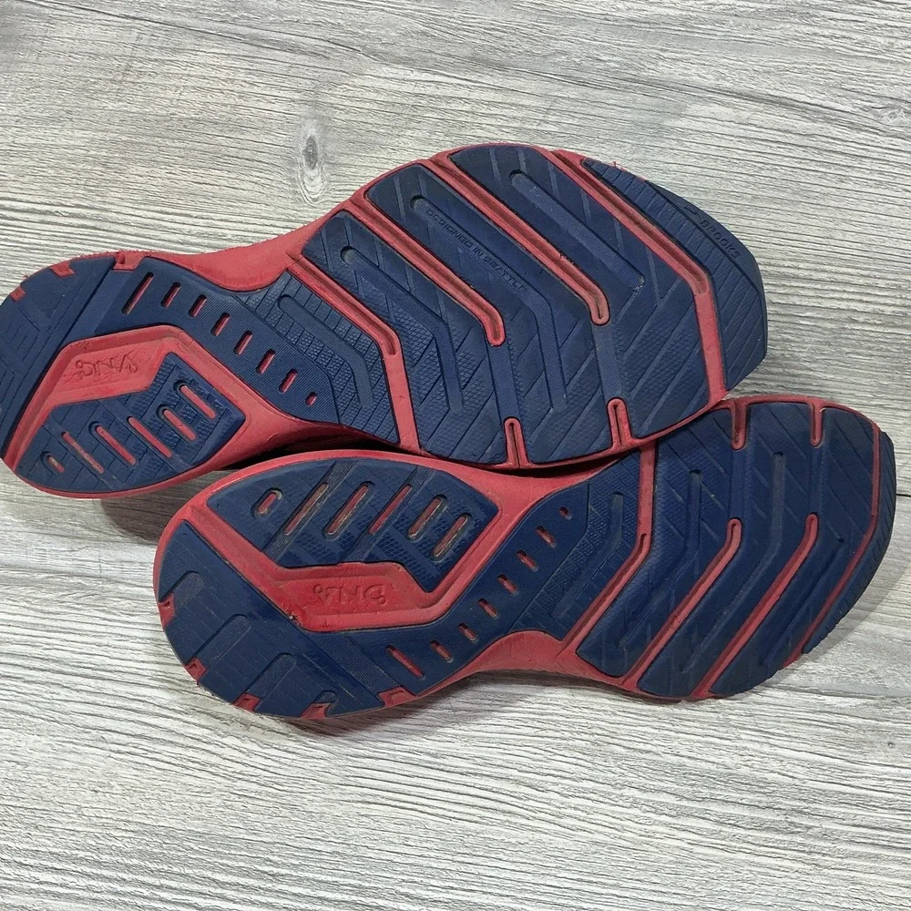 Brooks Launch 8 Men's Size 11.5 D Run Texas Flag Running Shoes 1103581D621